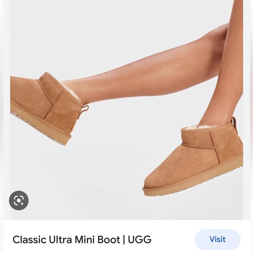 UGG Ultra Mini size 9 chestnut